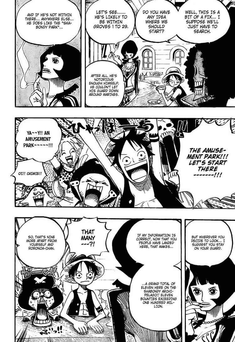 One Piece chapter 498 page 10