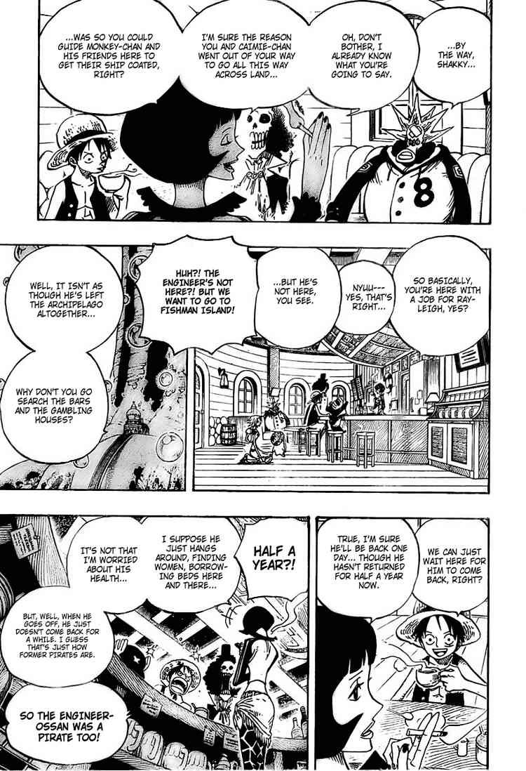 One Piece chapter 498 page 9