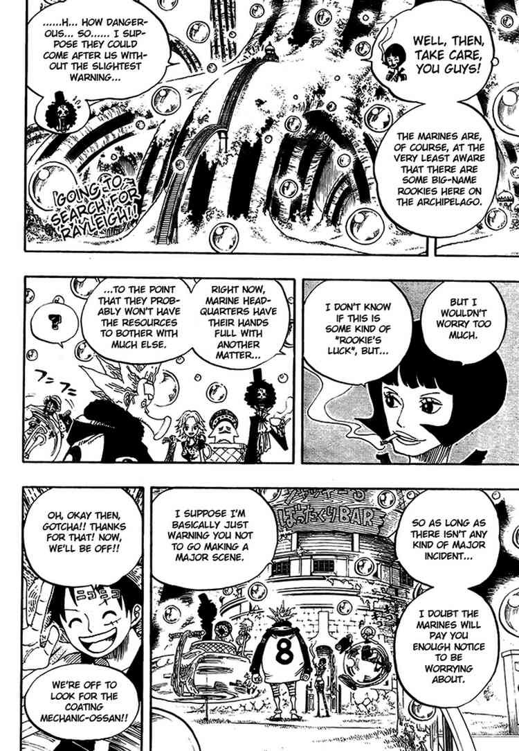 One Piece chapter 499 page 2