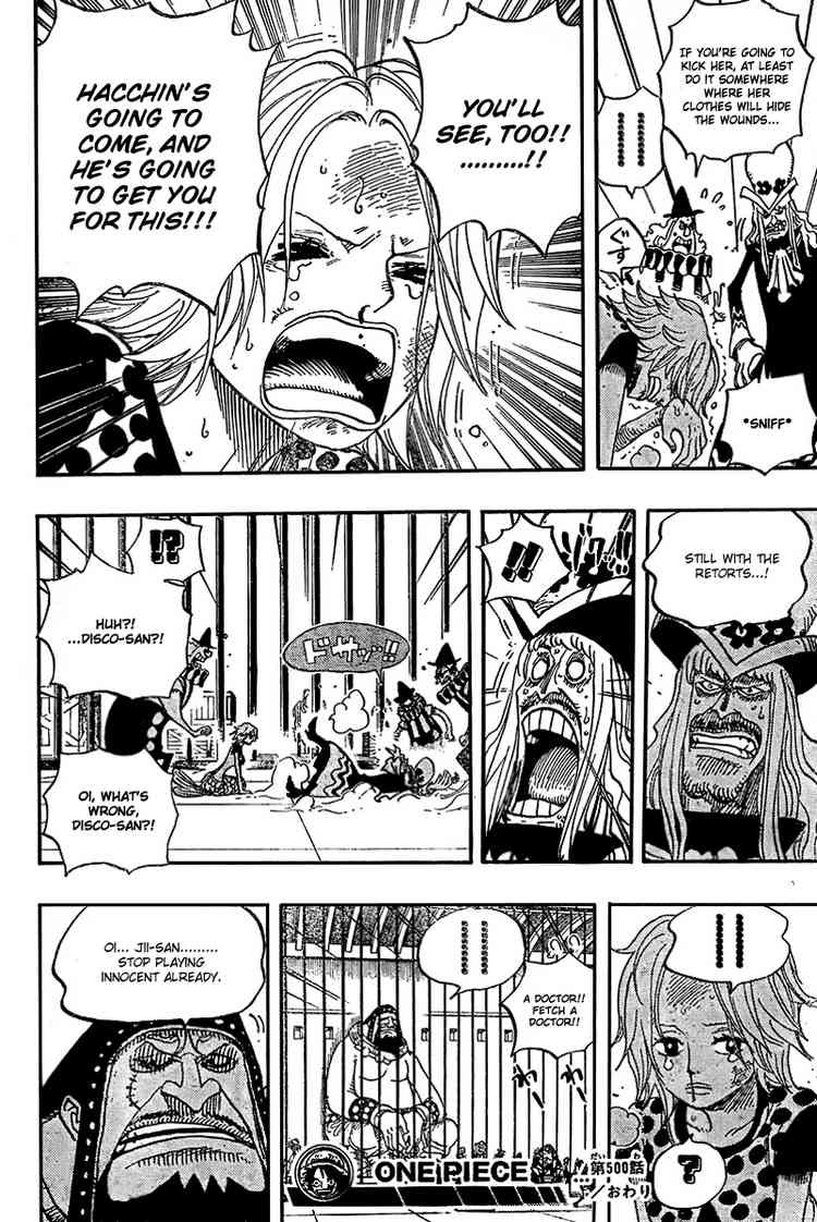One Piece chapter 500 page 18
