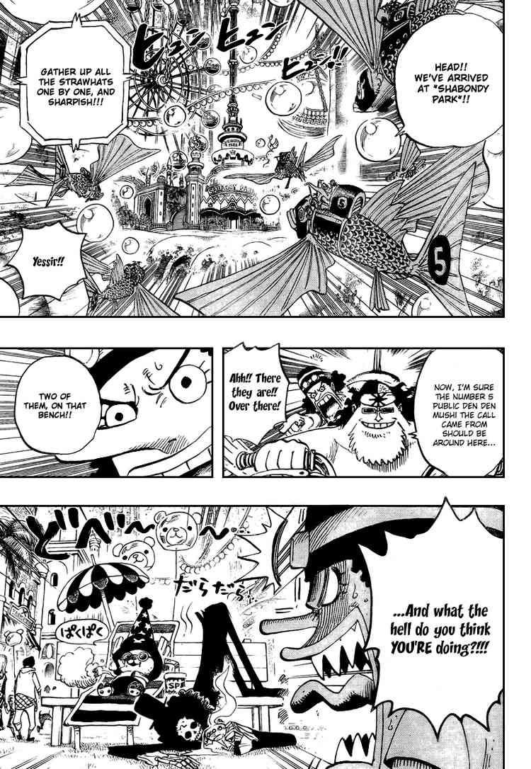 One Piece chapter 500 page 5