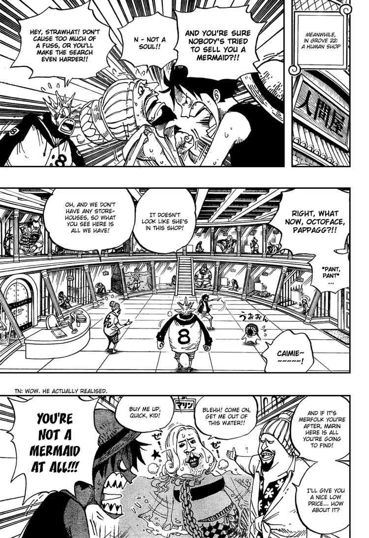 One Piece chapter 500 page 7