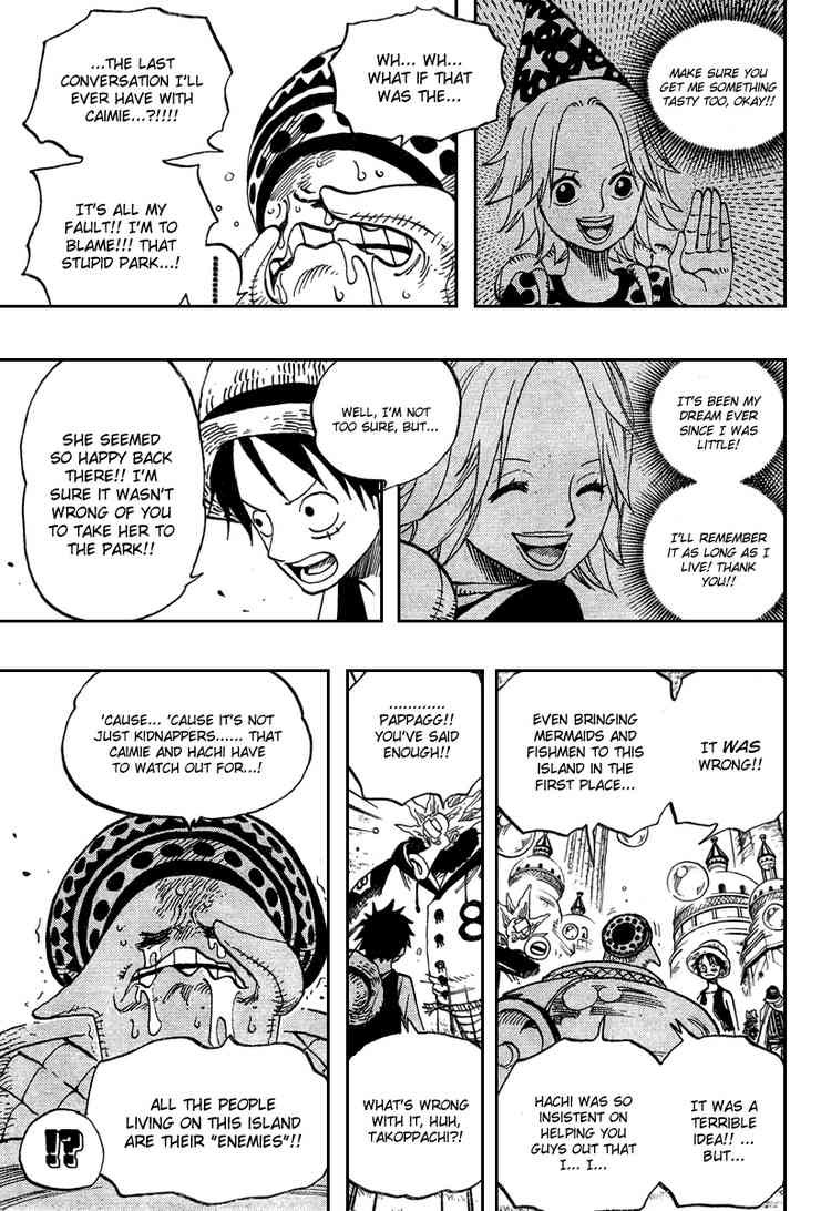 One Piece chapter 500 page 9
