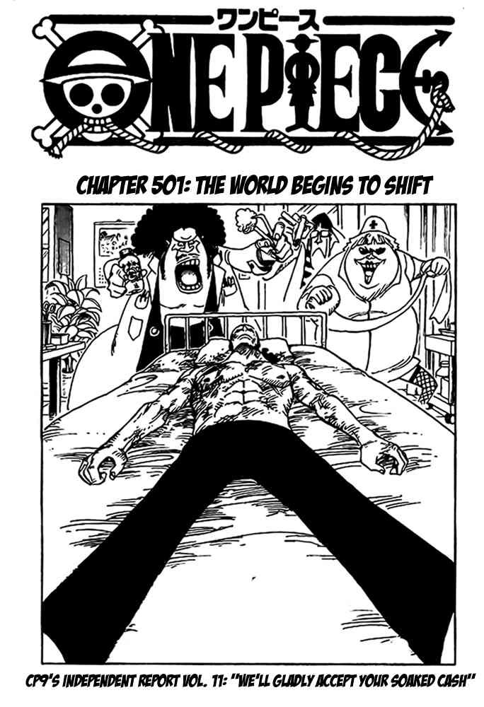 One Piece chapter 501 page 1