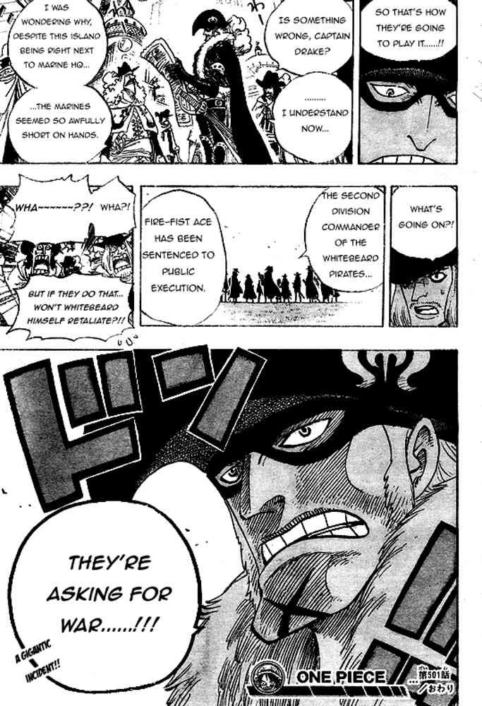 One Piece chapter 501 page 18