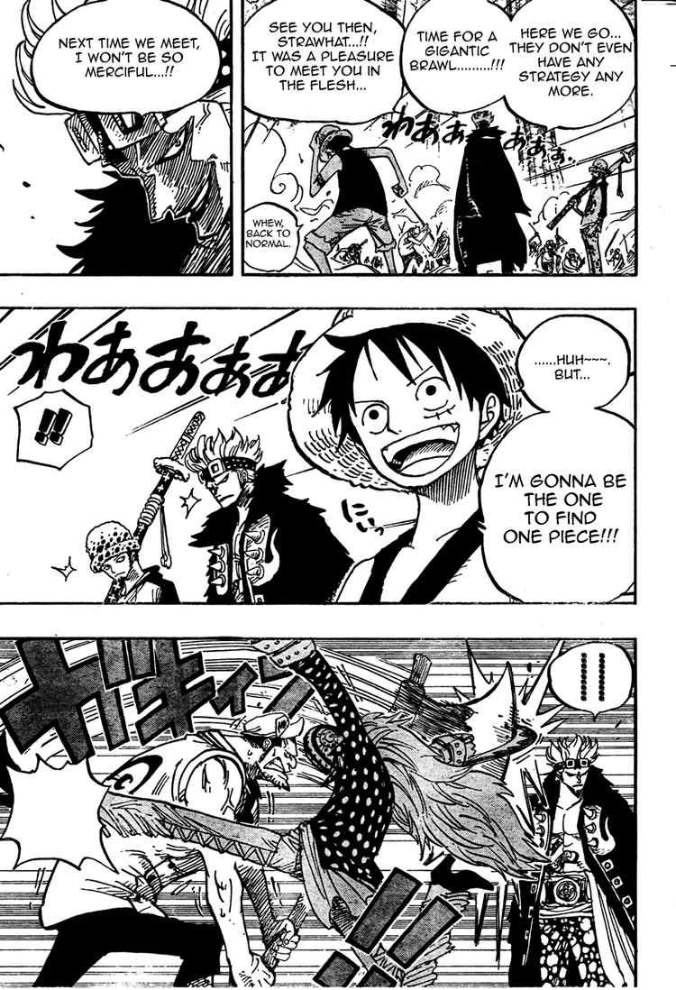 One Piece chapter 505 page 10