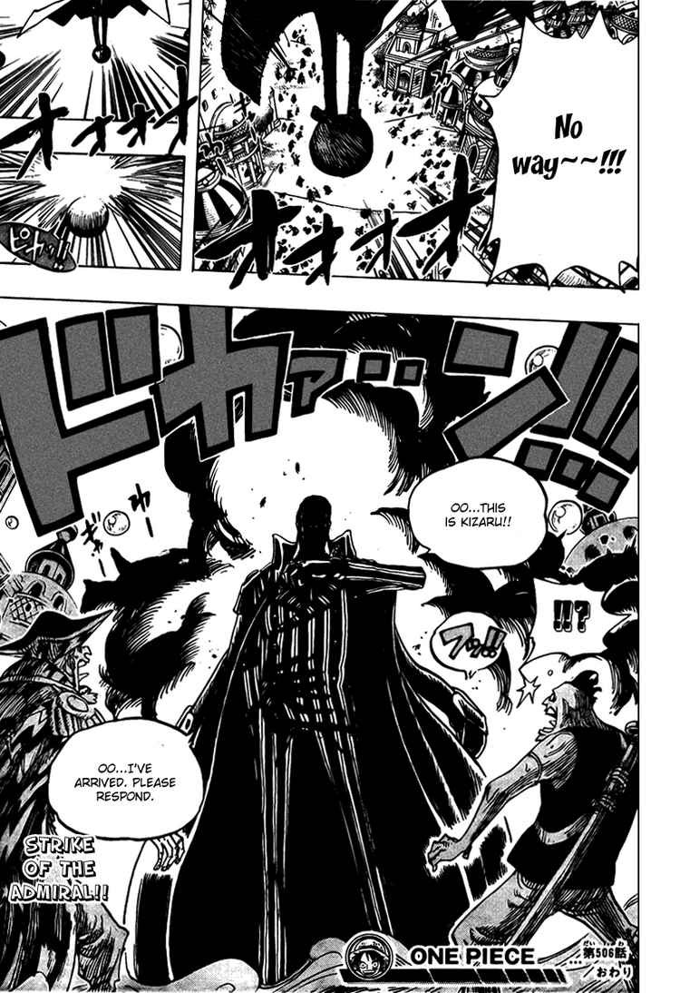 One Piece chapter 506 page 19