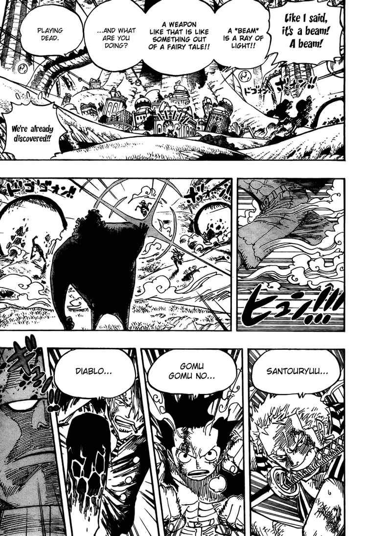 One Piece chapter 509 page 3