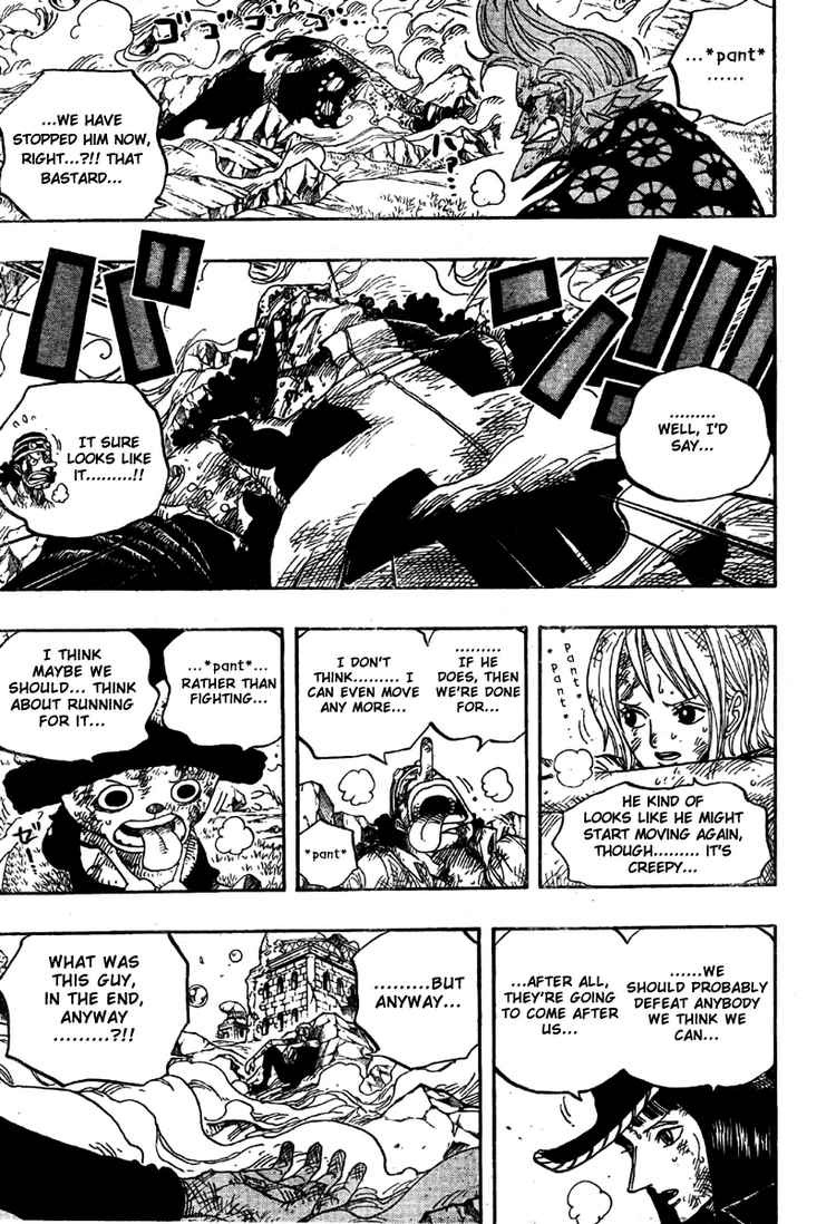 One Piece chapter 511 page 3