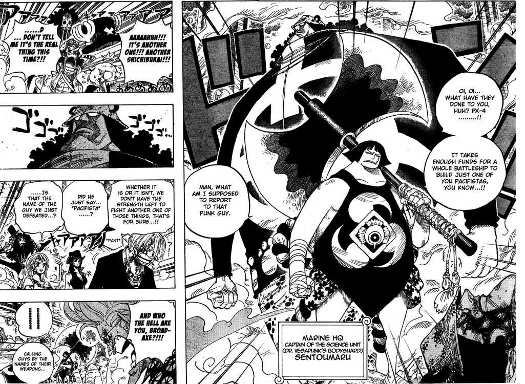 One Piece chapter 511 page 6