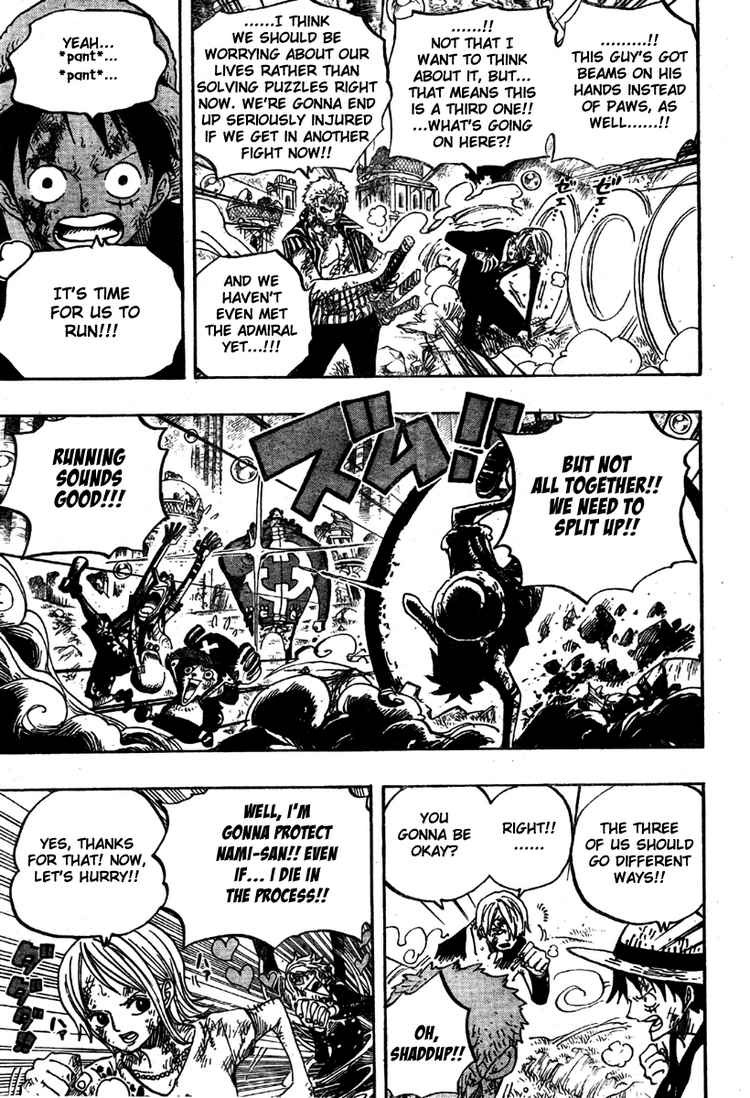 One Piece chapter 511 page 8