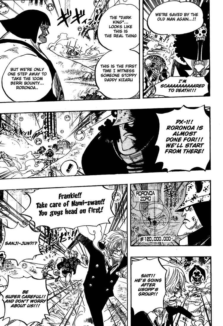 One Piece chapter 512 page 8