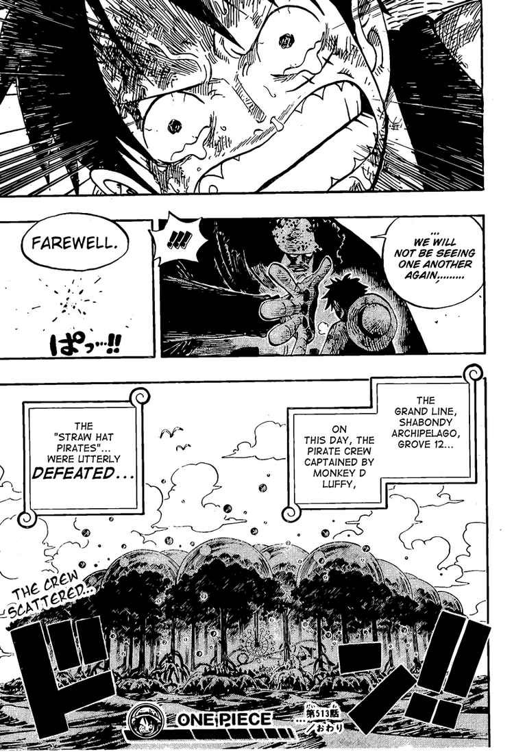 One Piece chapter 513 page 18