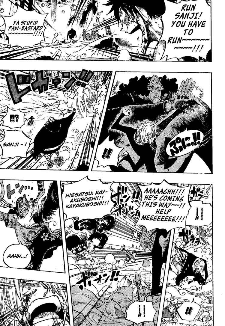 One Piece chapter 513 page 8