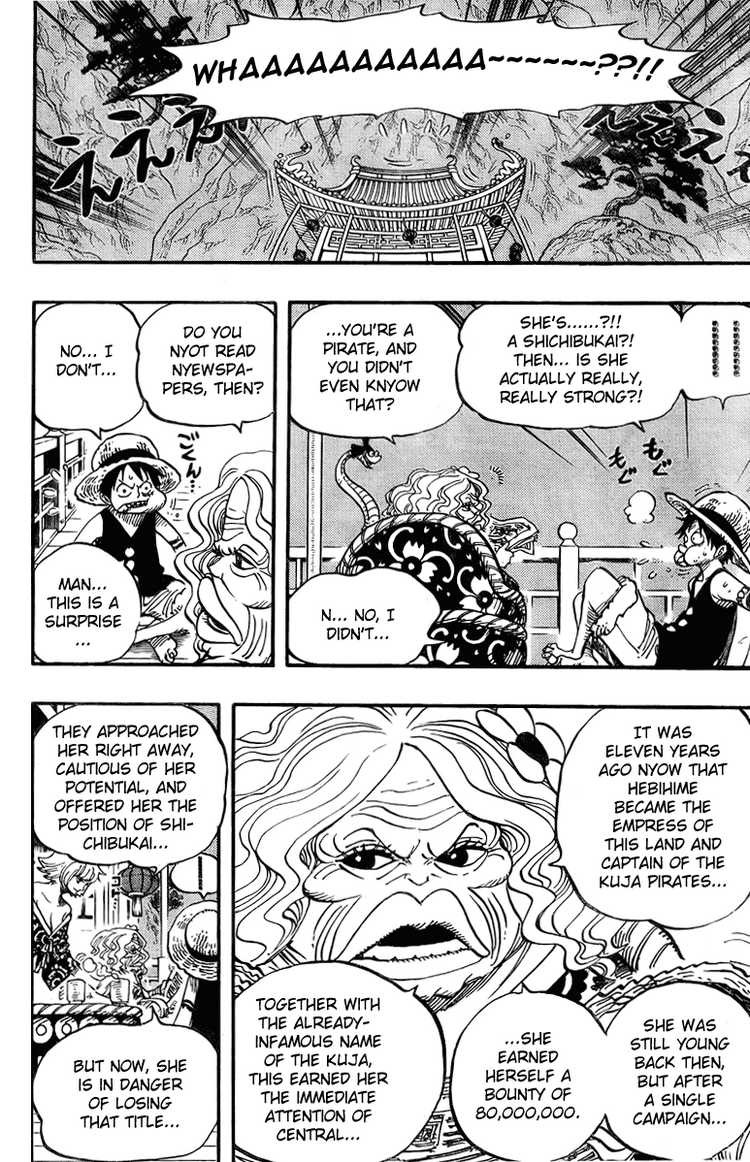 One Piece chapter 522 page 6