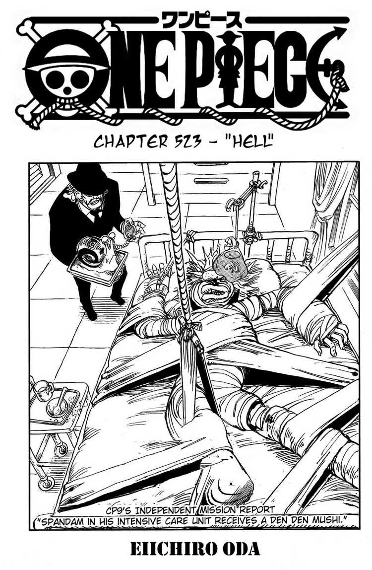 One Piece chapter 523 page 1
