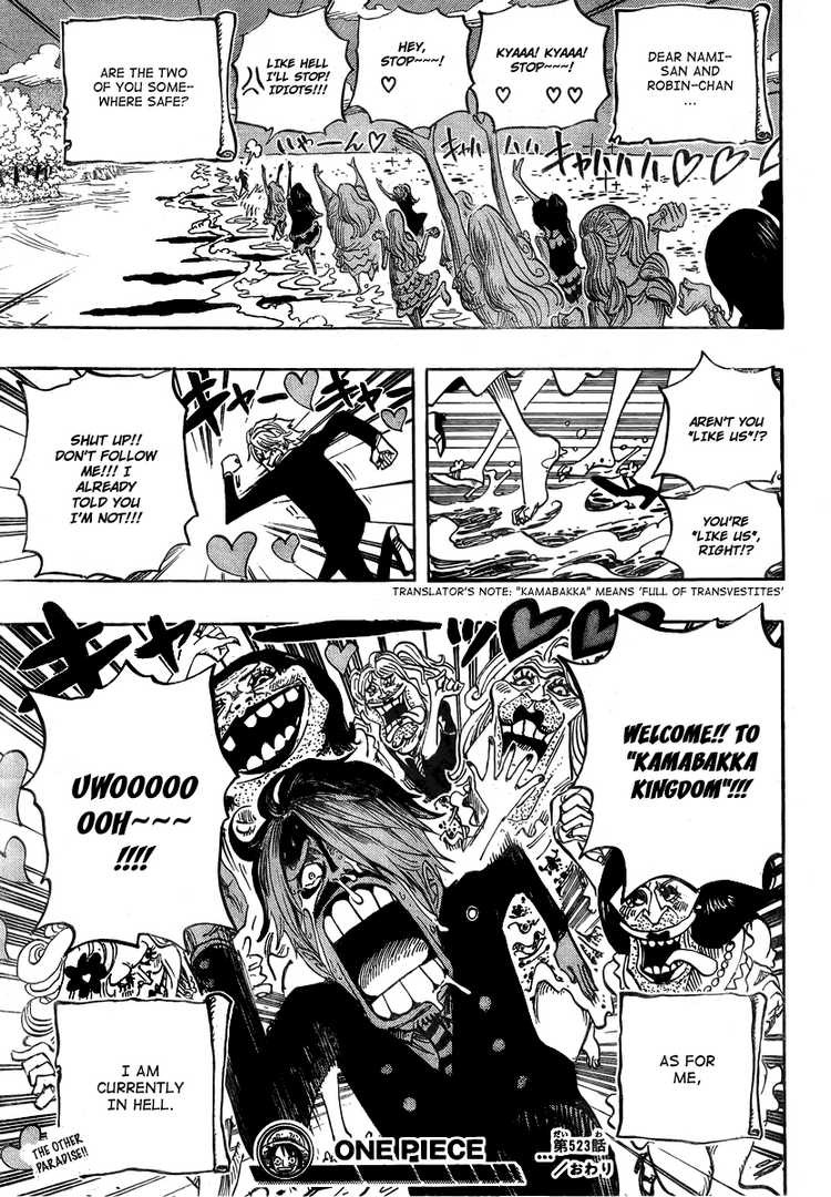 One Piece chapter 523 page 19