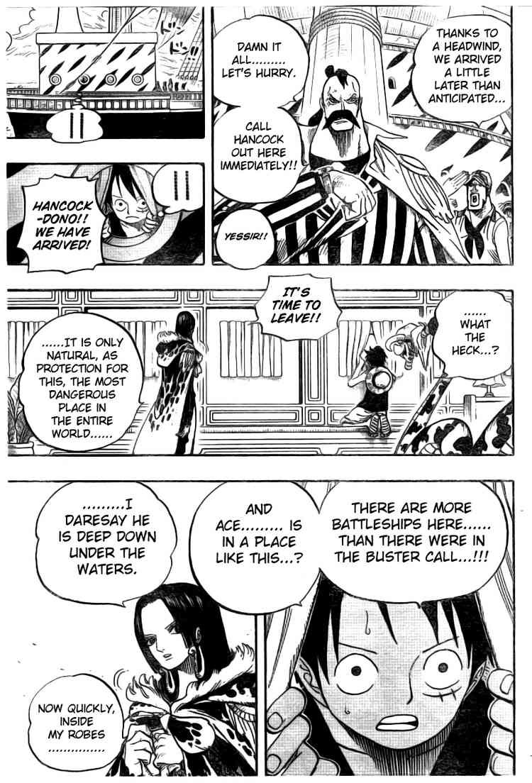 One Piece chapter 525 page 11