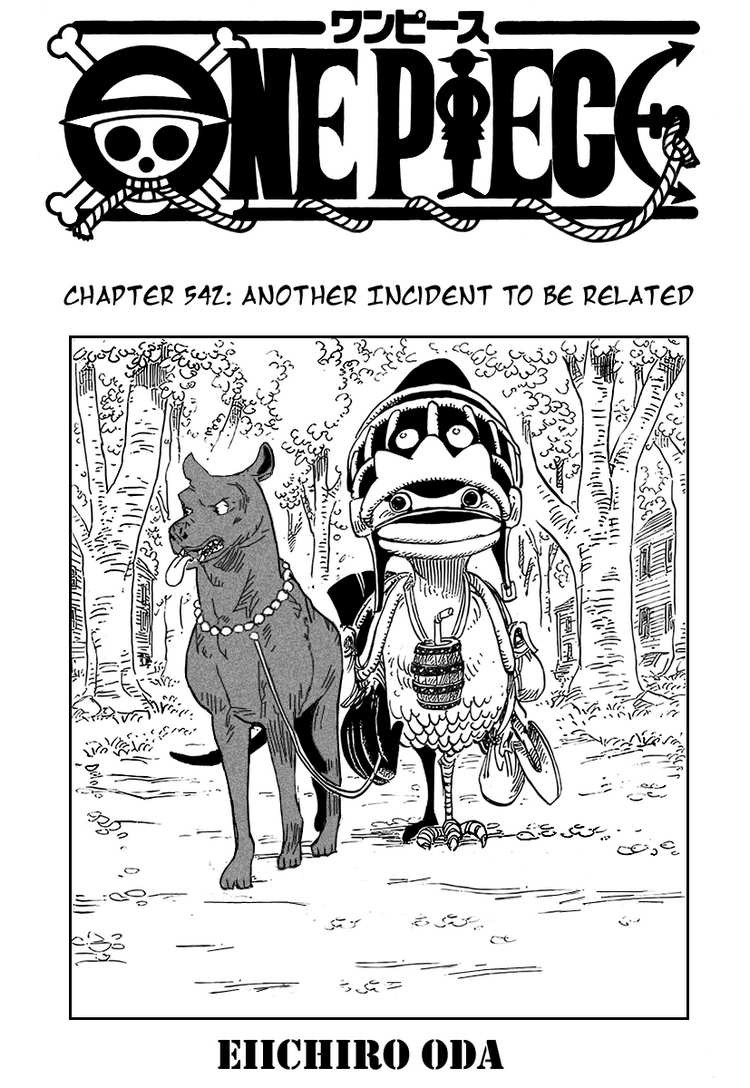 One Piece chapter 542 page 1