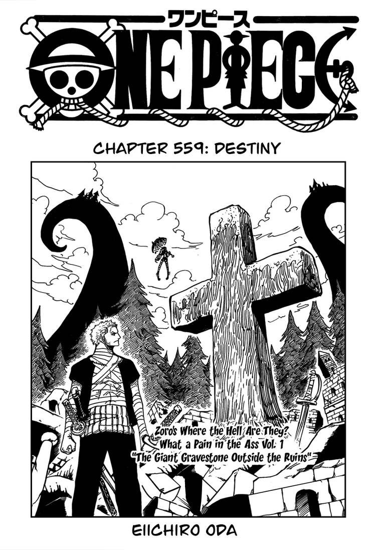 One Piece chapter 559 page 1