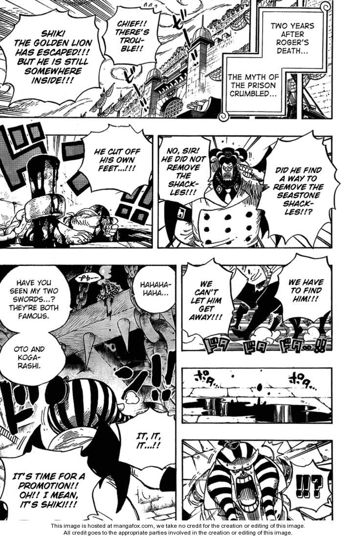 One Piece chapter 565.5 page 15