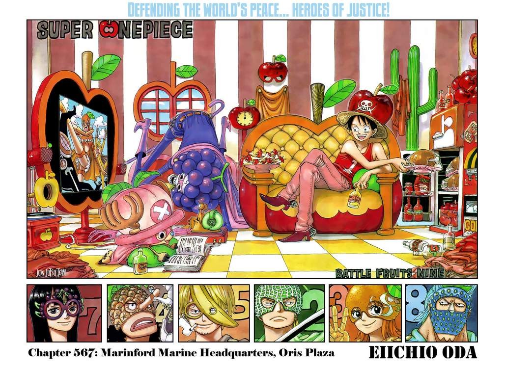 One Piece chapter 567 page 2