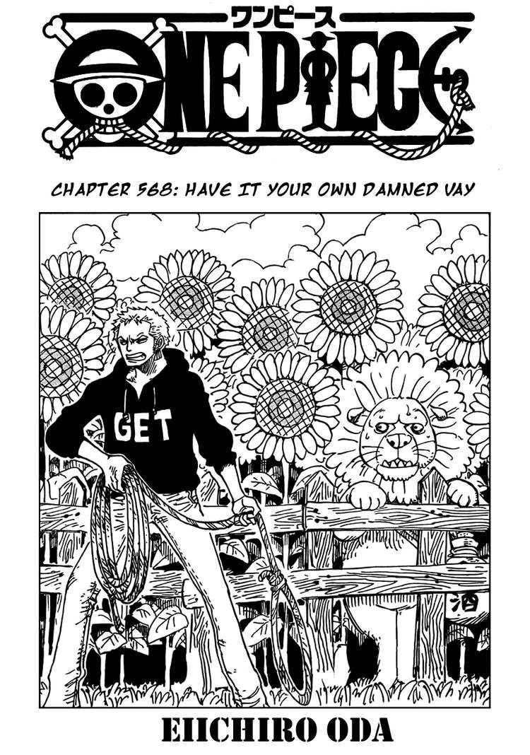 One Piece chapter 568 page 1