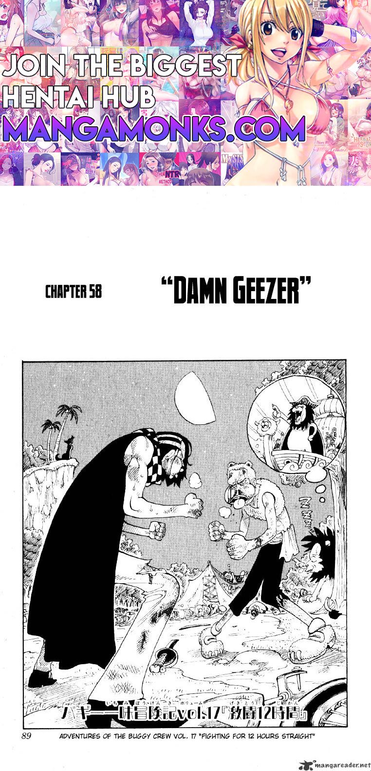 One Piece chapter 58 page 1