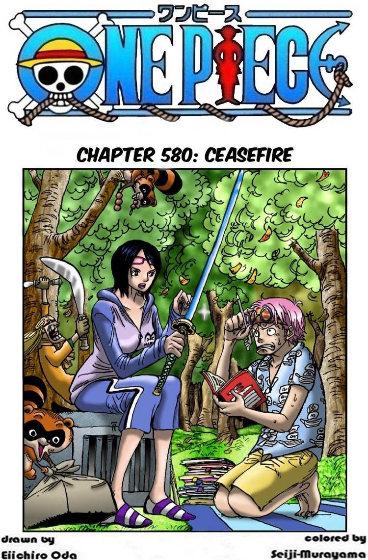 One Piece chapter 580 page 2