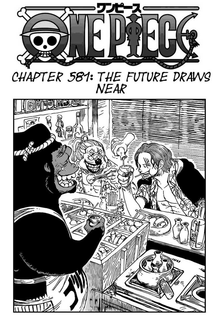 One Piece chapter 581 page 1