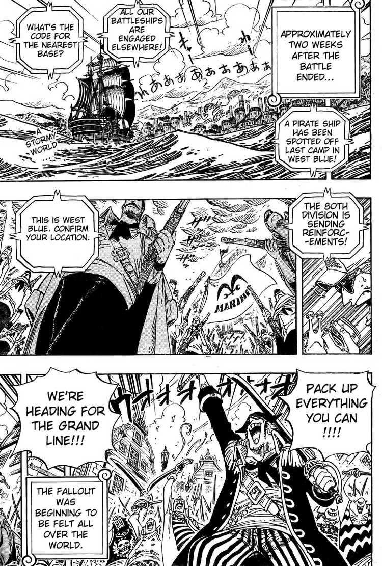 One Piece chapter 582 page 2