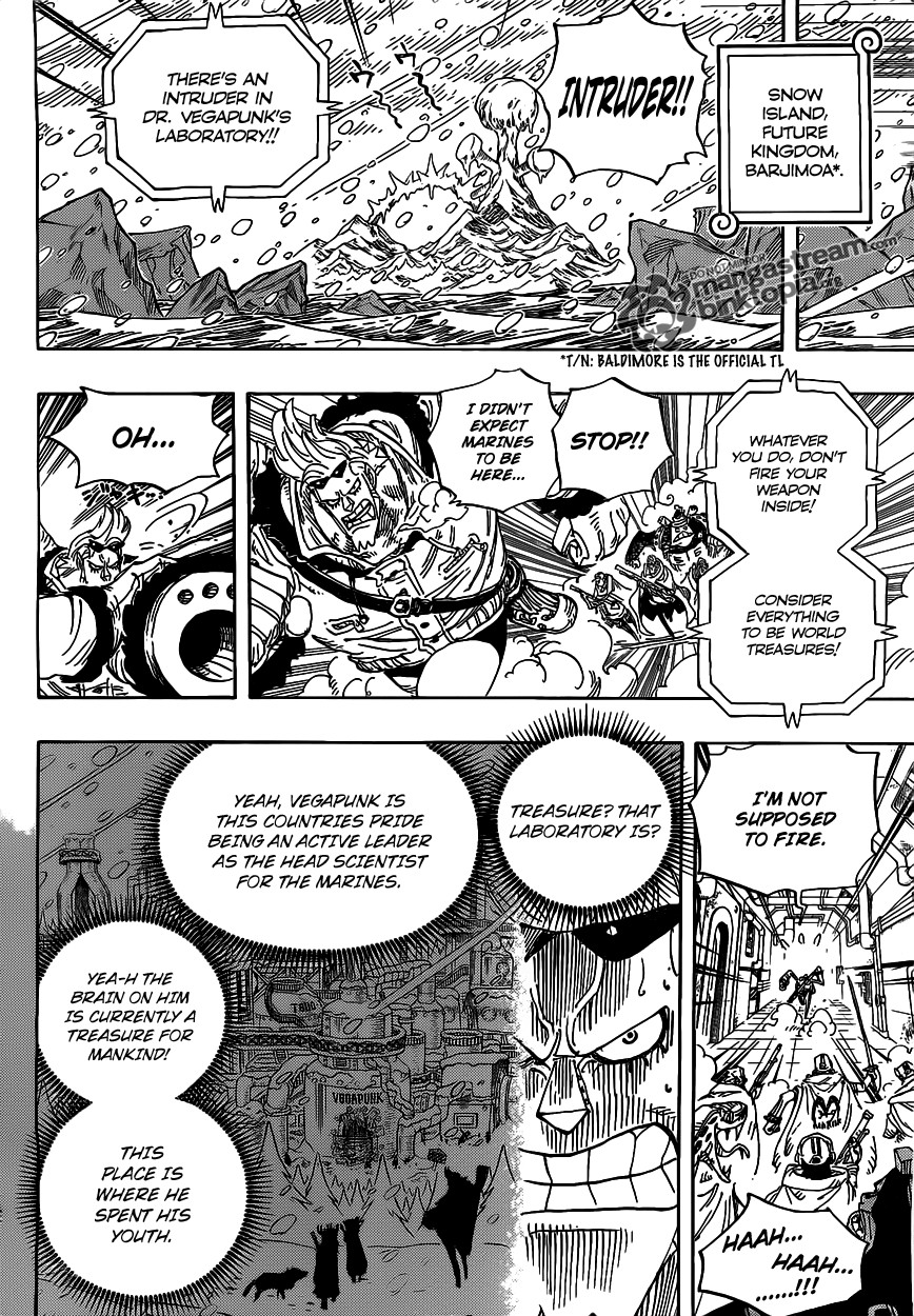 One Piece chapter 592 page 12