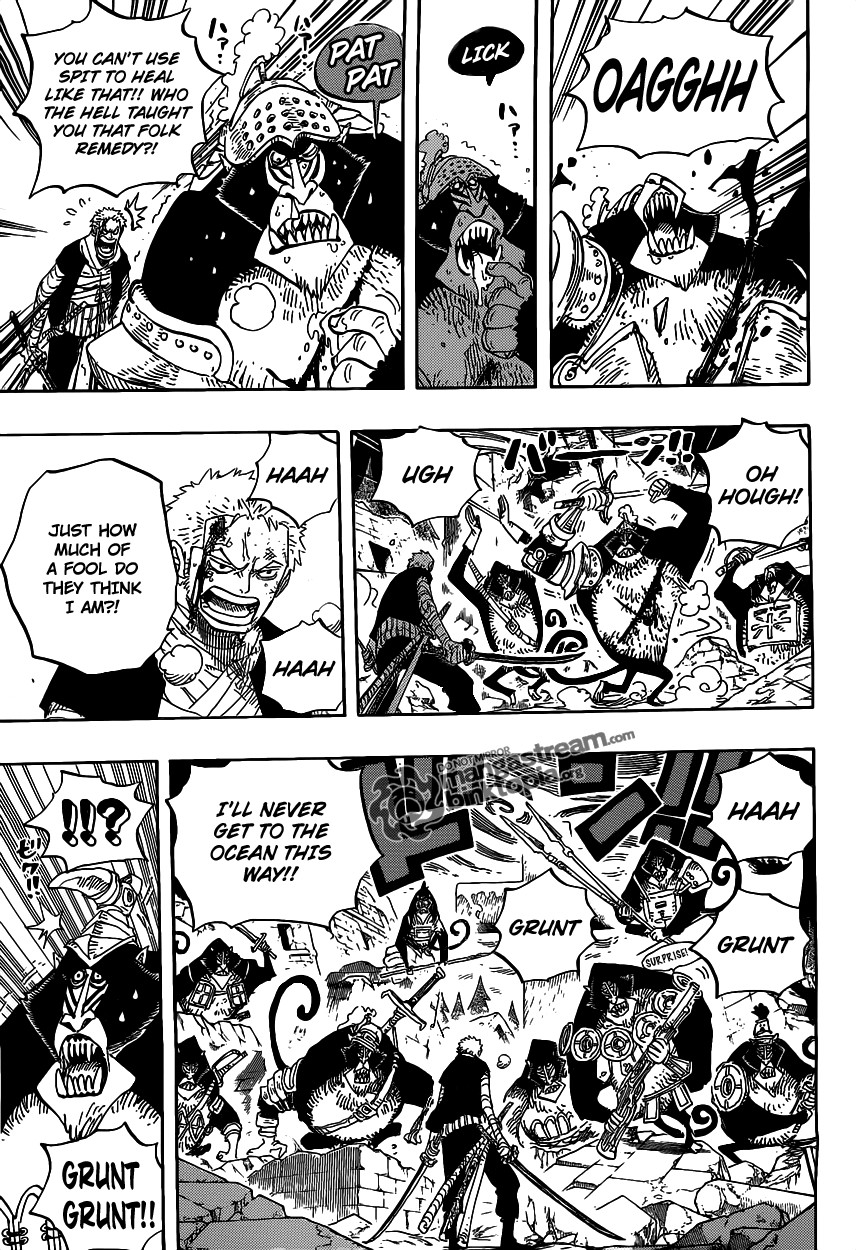 One Piece chapter 592 page 5