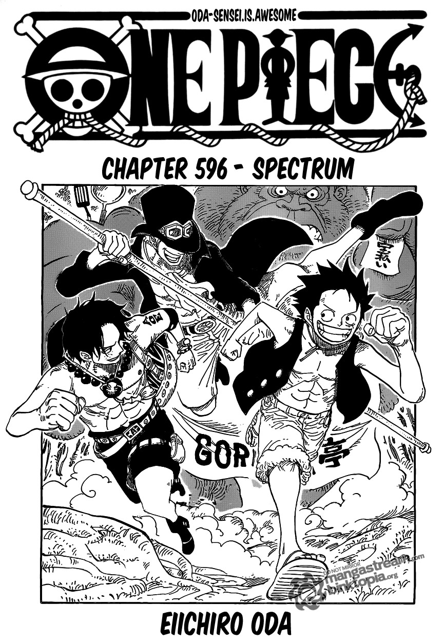 One Piece chapter 596 page 1