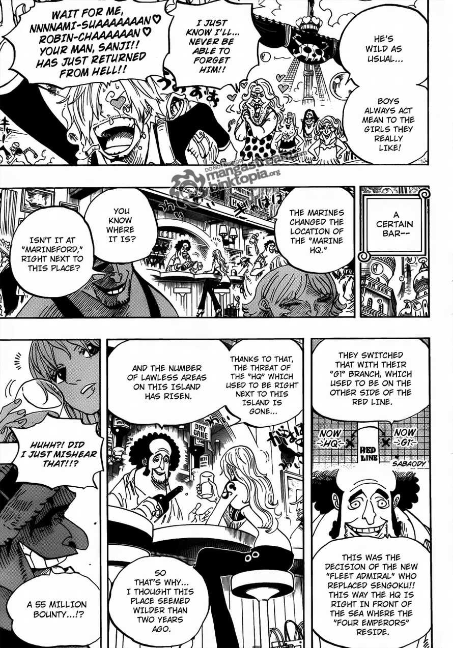One Piece chapter 598 page 9
