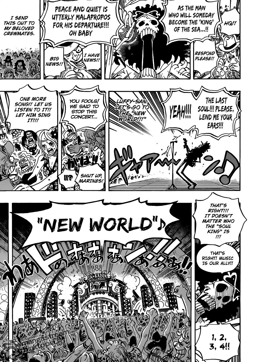 One Piece chapter 600 page 14