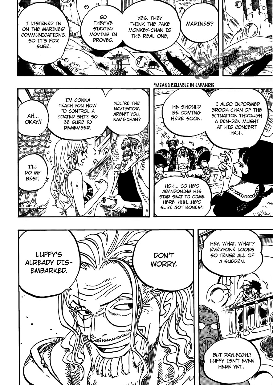 One Piece chapter 600 page 17