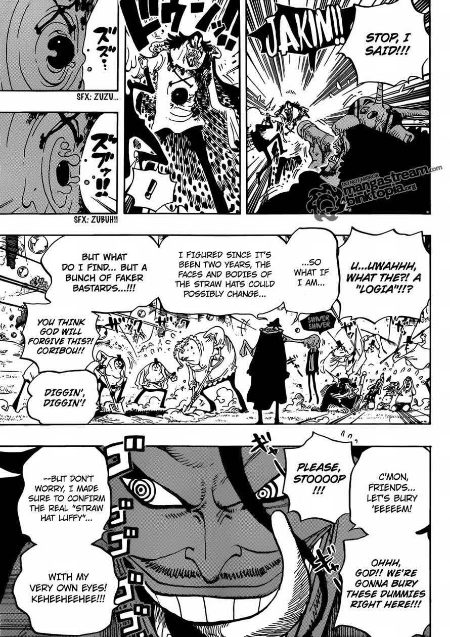 One Piece chapter 603 page 3