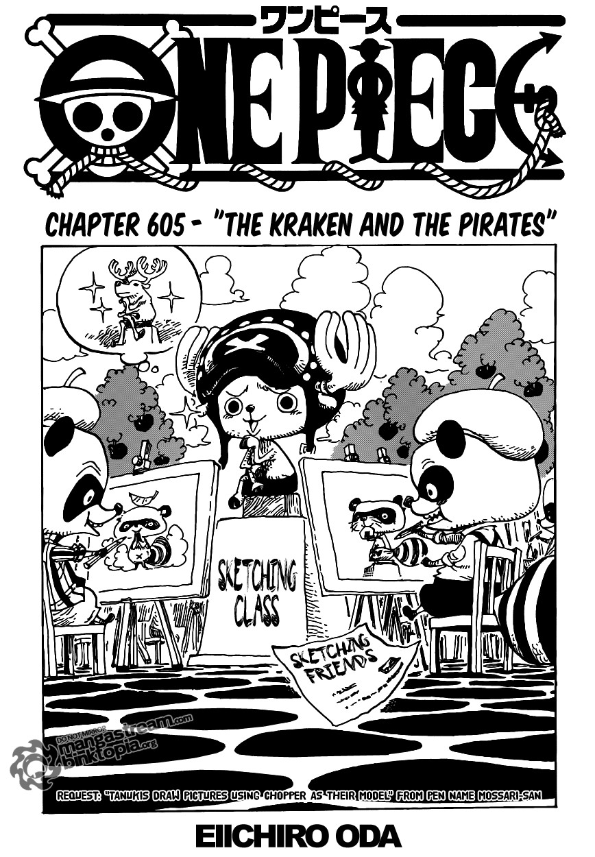 One Piece chapter 605 page 1