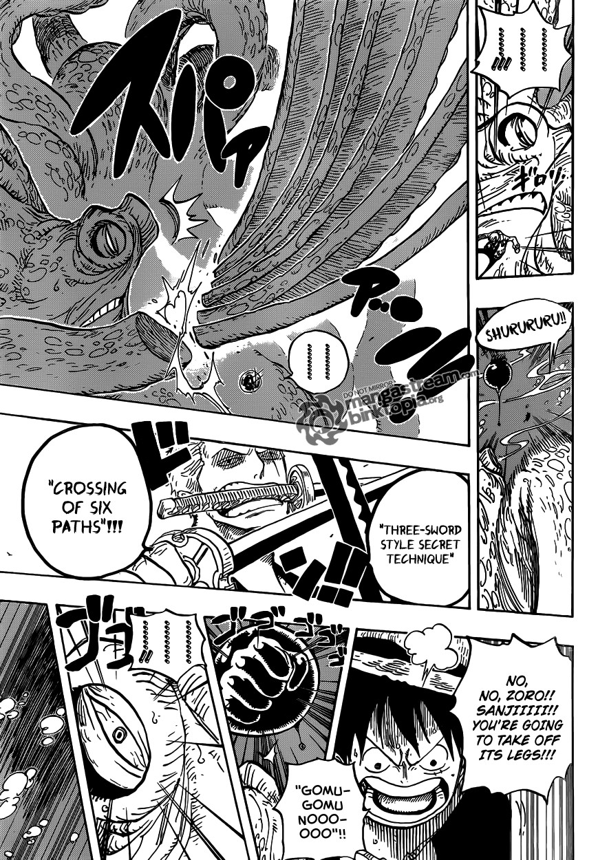 One Piece chapter 605 page 13