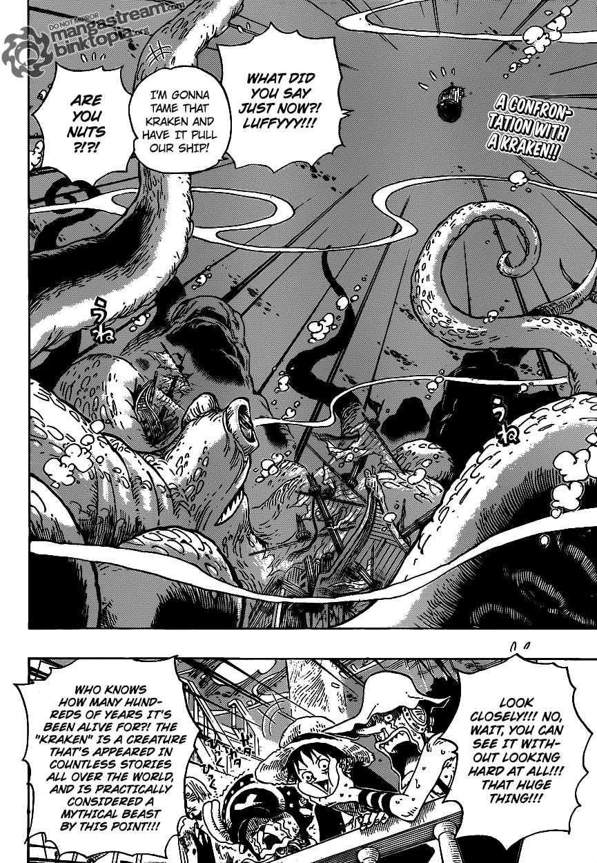 One Piece chapter 605 page 2