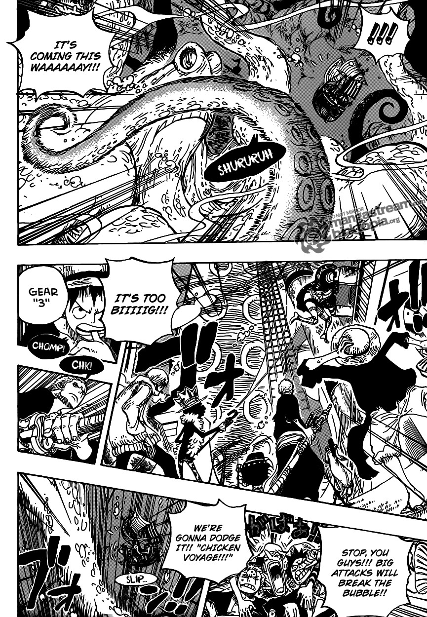 One Piece chapter 605 page 6