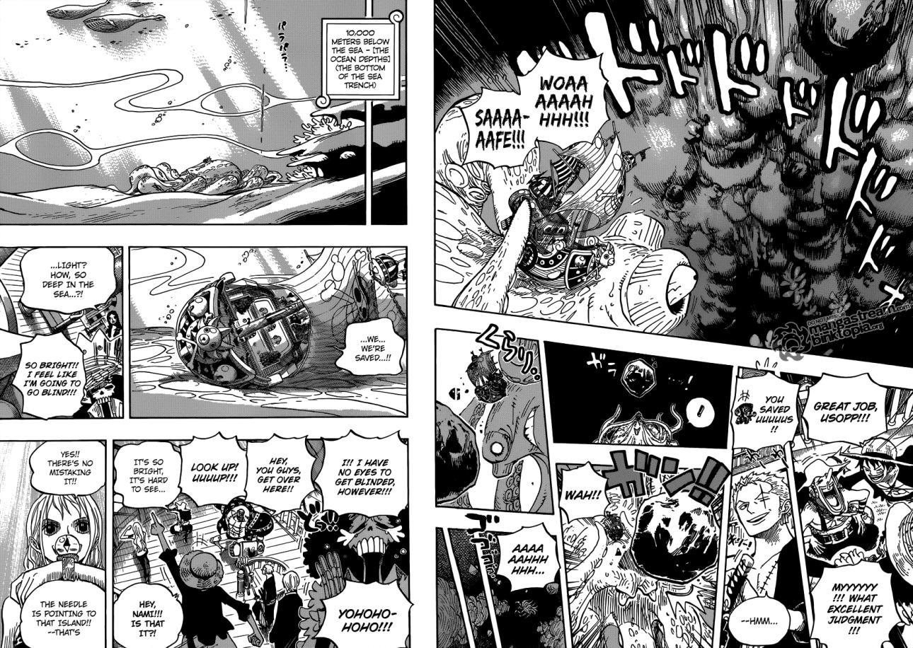 One Piece chapter 607 page 9