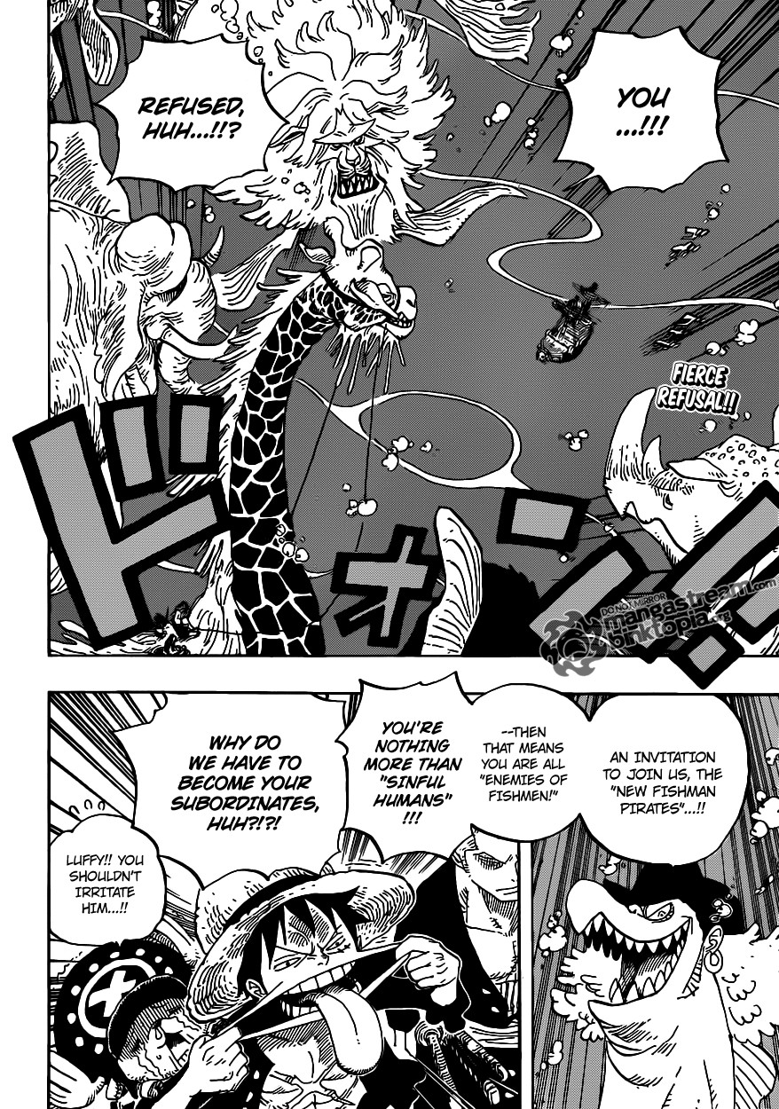 One Piece chapter 608 page 2