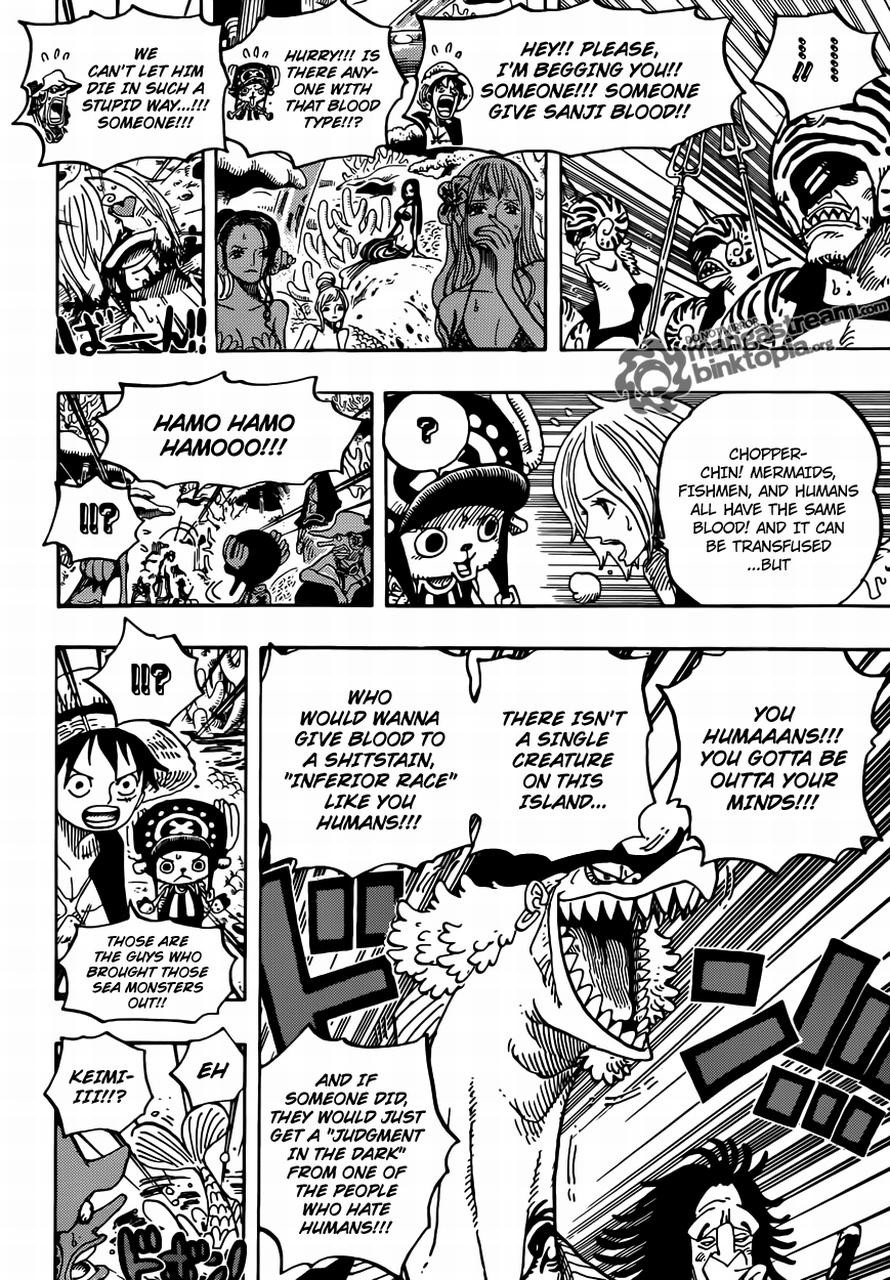 One Piece chapter 609 page 11