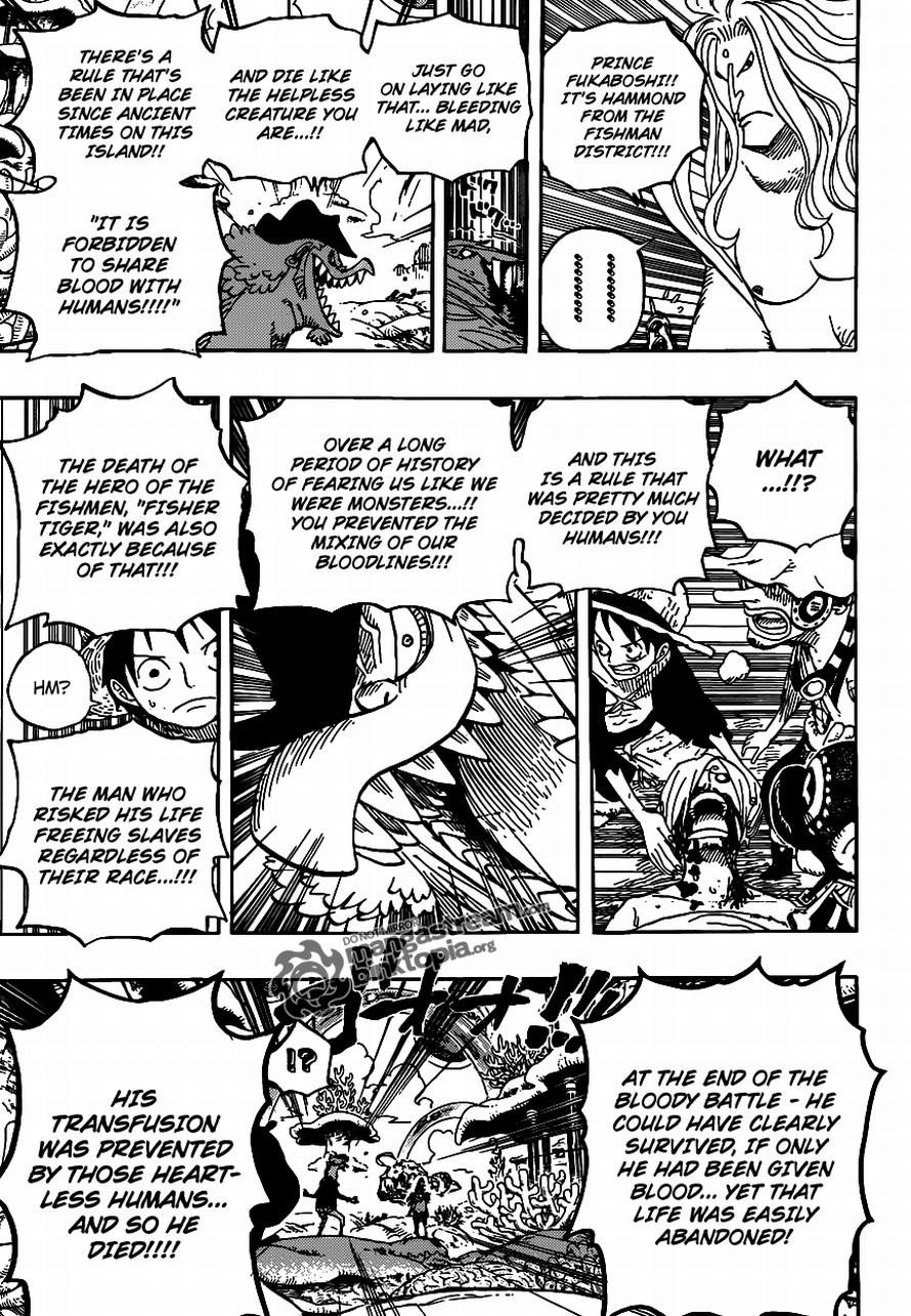 One Piece chapter 609 page 12