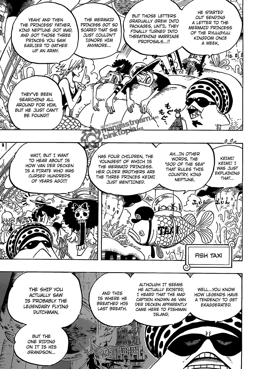One Piece chapter 610 page 11
