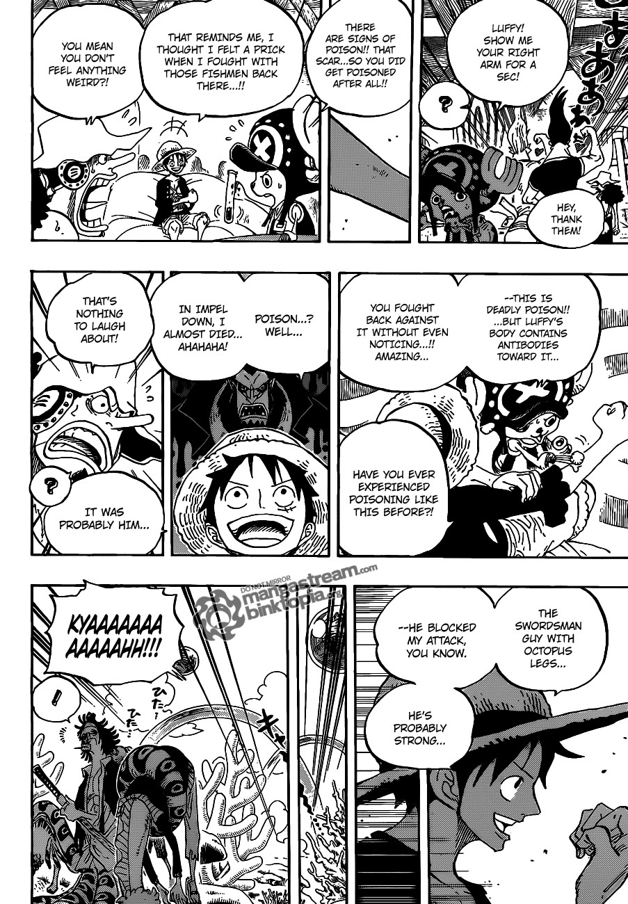 One Piece chapter 610 page 4