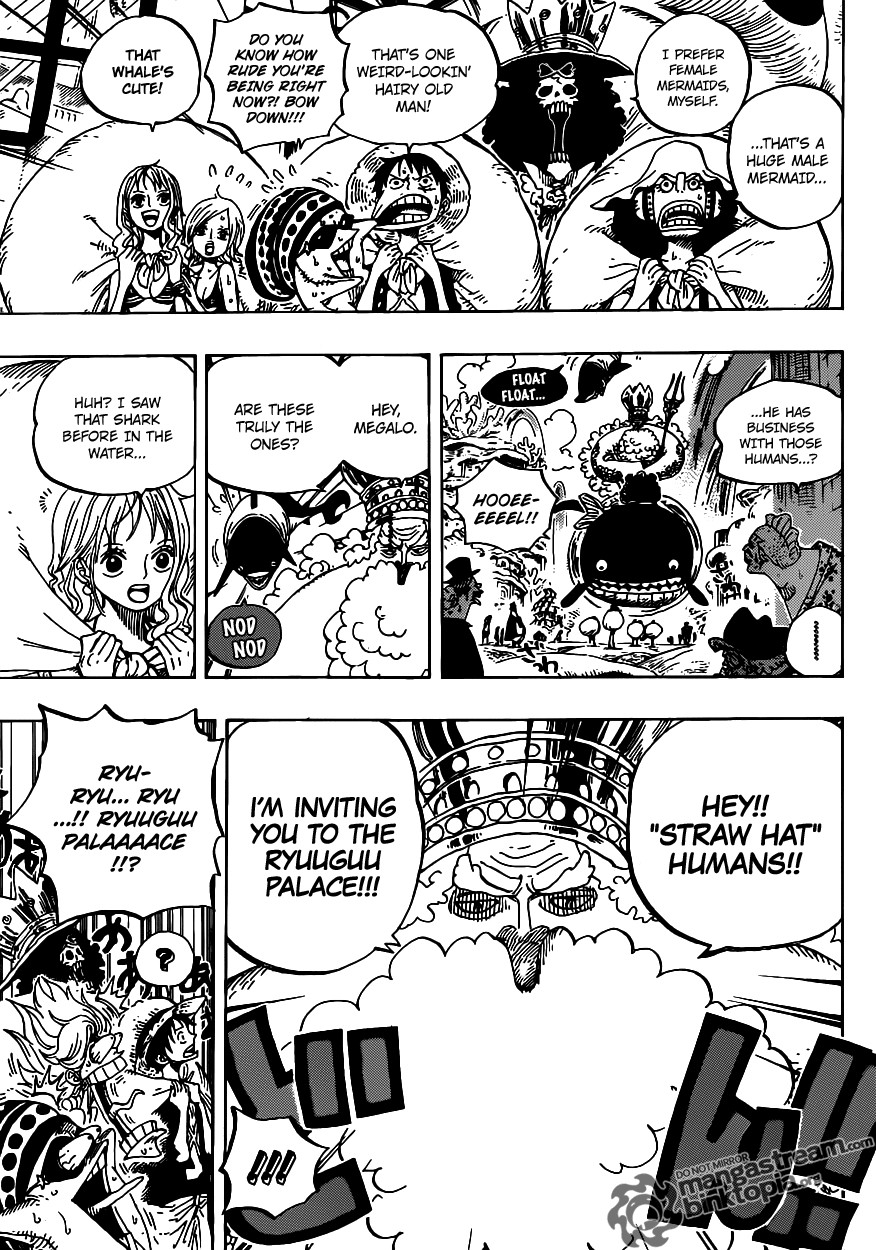 One Piece chapter 611 page 10
