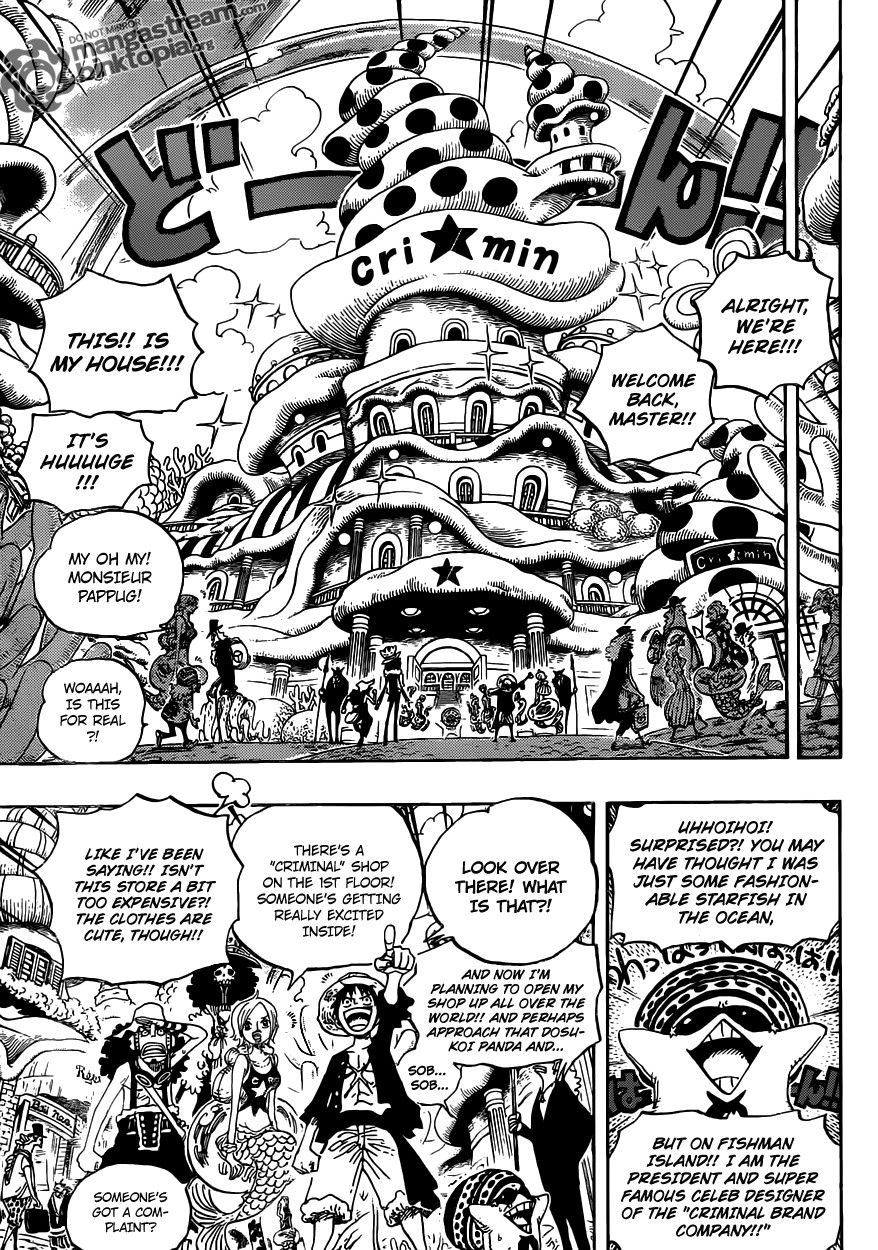 One Piece chapter 611 page 6